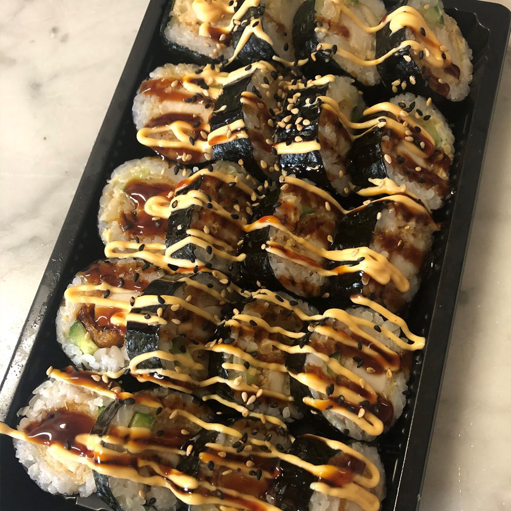 Kylling Nigiri 1 Sushi Take Away Kylling Nigiri Restaurant Jin i Herning